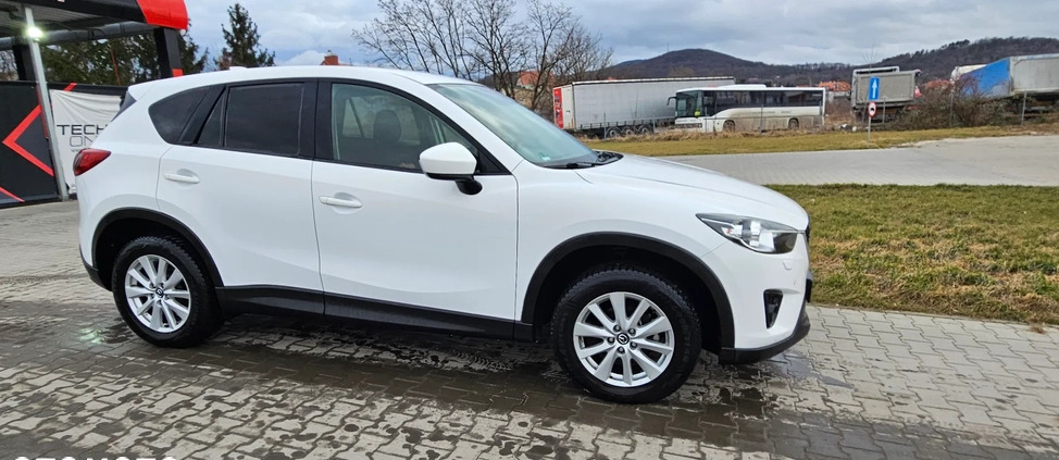 Mazda CX-5 cena 42800 przebieg: 157000, rok produkcji 2013 z Mońki małe 137